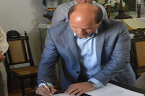 SANDRO COELHO ASSUME A PREFEITURA DE SANTA LUZIA